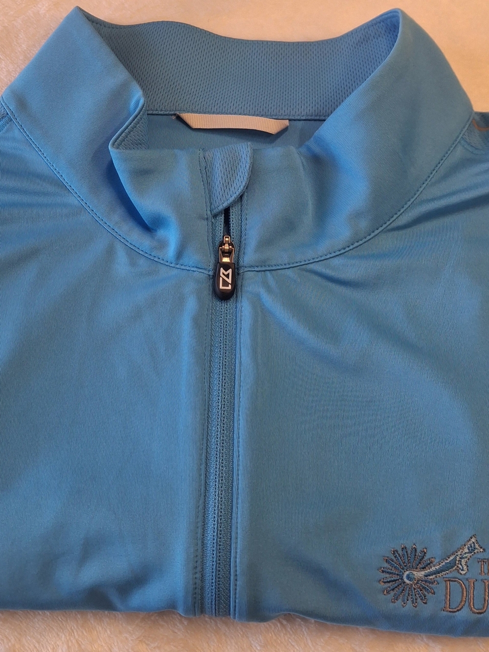 Cutter & Buck Golf Pullover XXL Blue The Duke at Rancho El Dorado AZ Mock Neck.